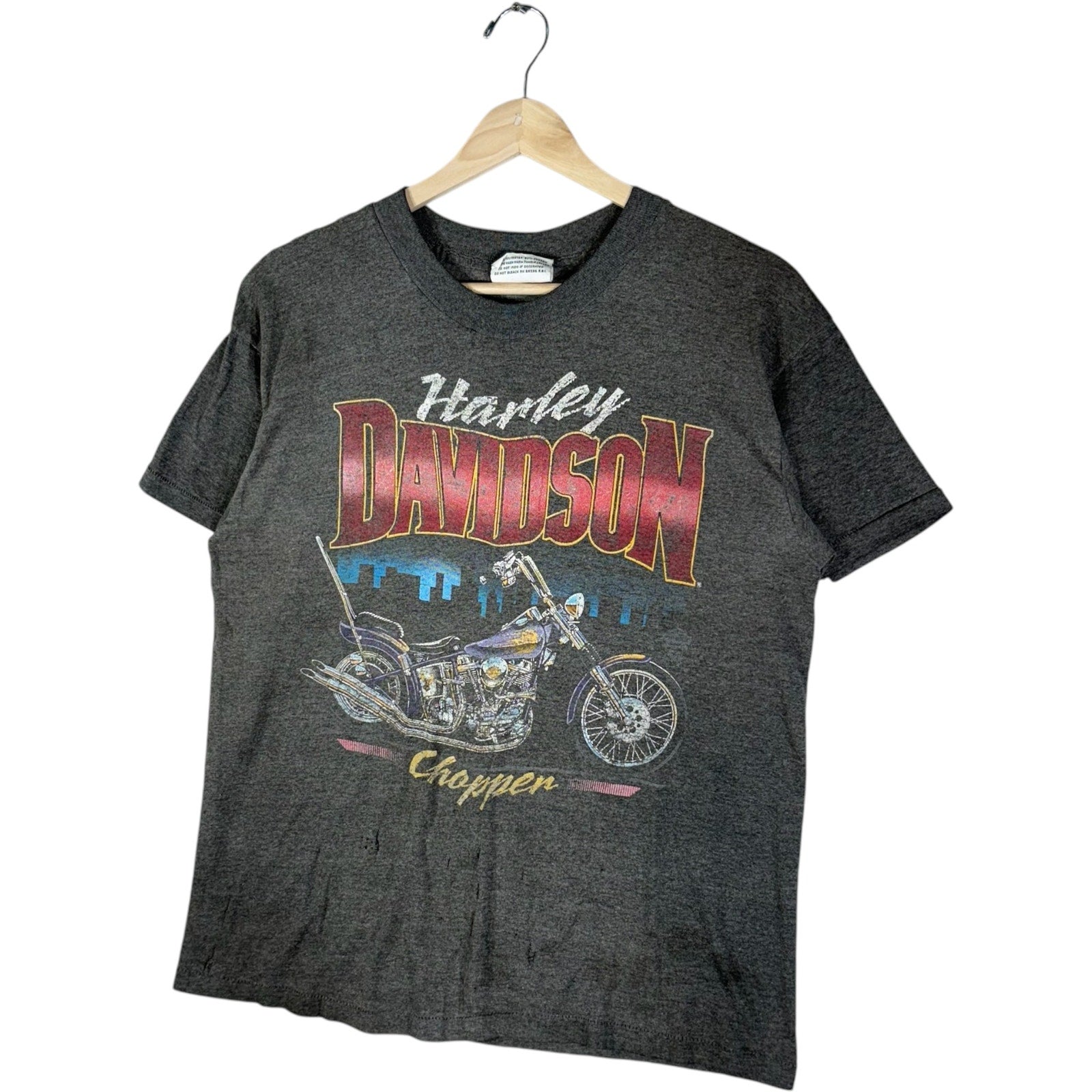 Vintage Harley Davidson Chopper Tee
