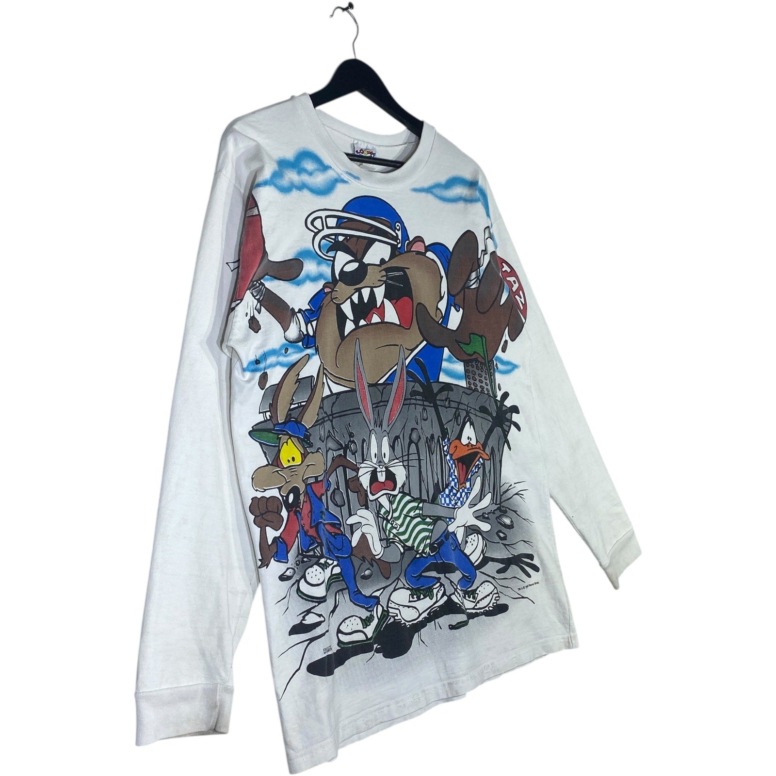 Vintage Looney Tunes AOP Long Sleeve