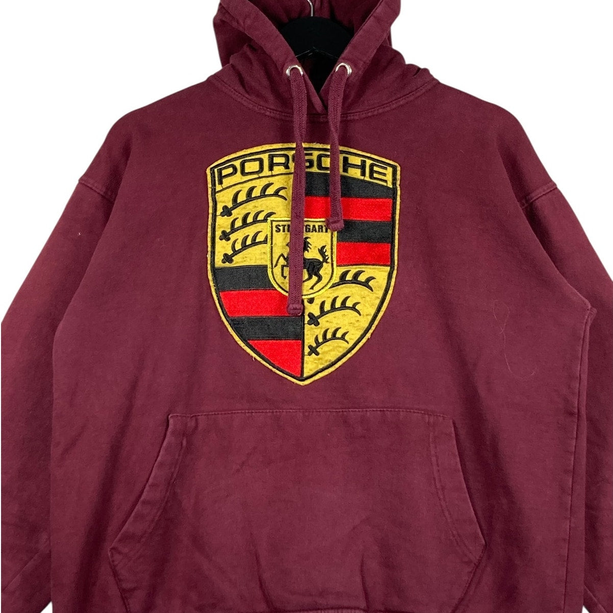 Vintage Porsche Shield Logo Hoodie