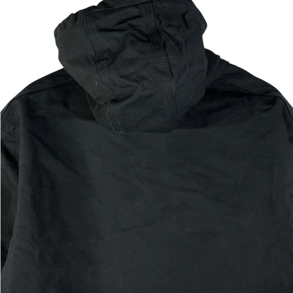 Vintage Carhartt Canvas Hooded Full Zip Workwear Jacket