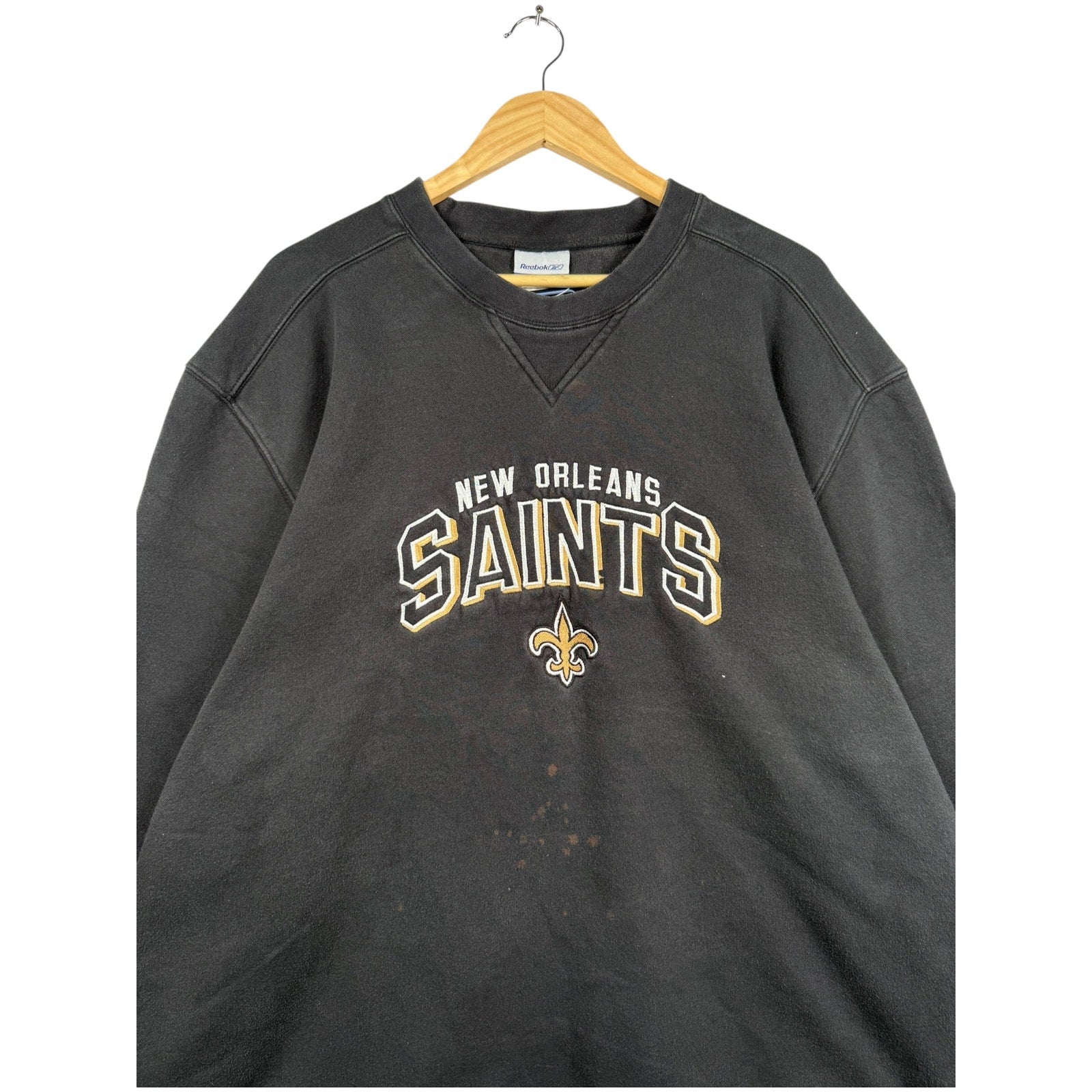Vintage Reebok NFL New Orleans Saints Football Sweatshirt