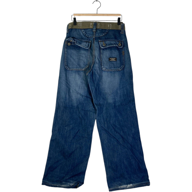 Vintage XDYE Trademark Straight Leg Denim Jeans 30x30