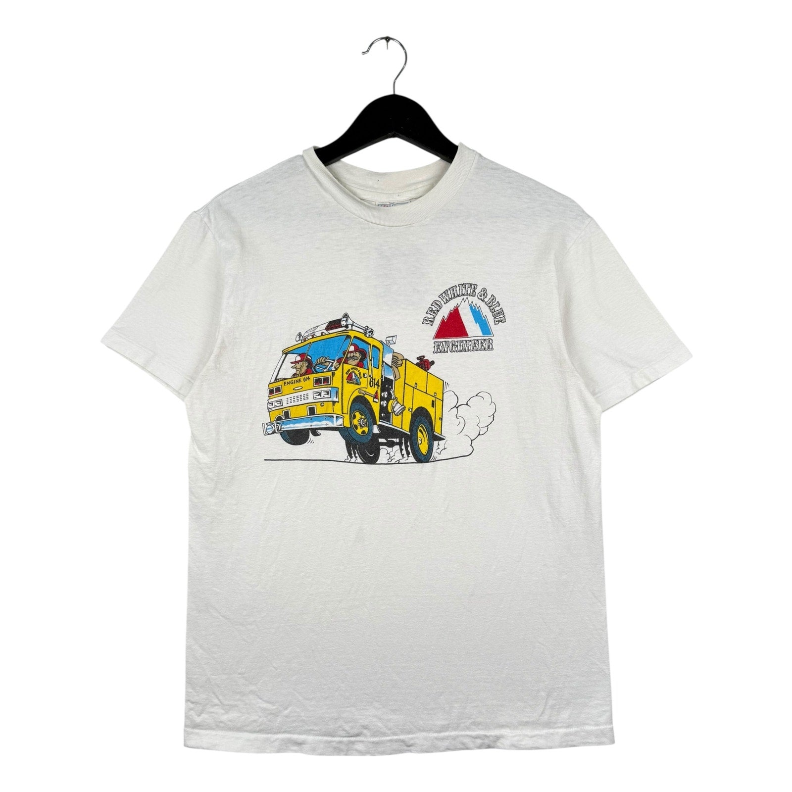 Vintage Hanes Red White & Blue Engineer T-Shirt