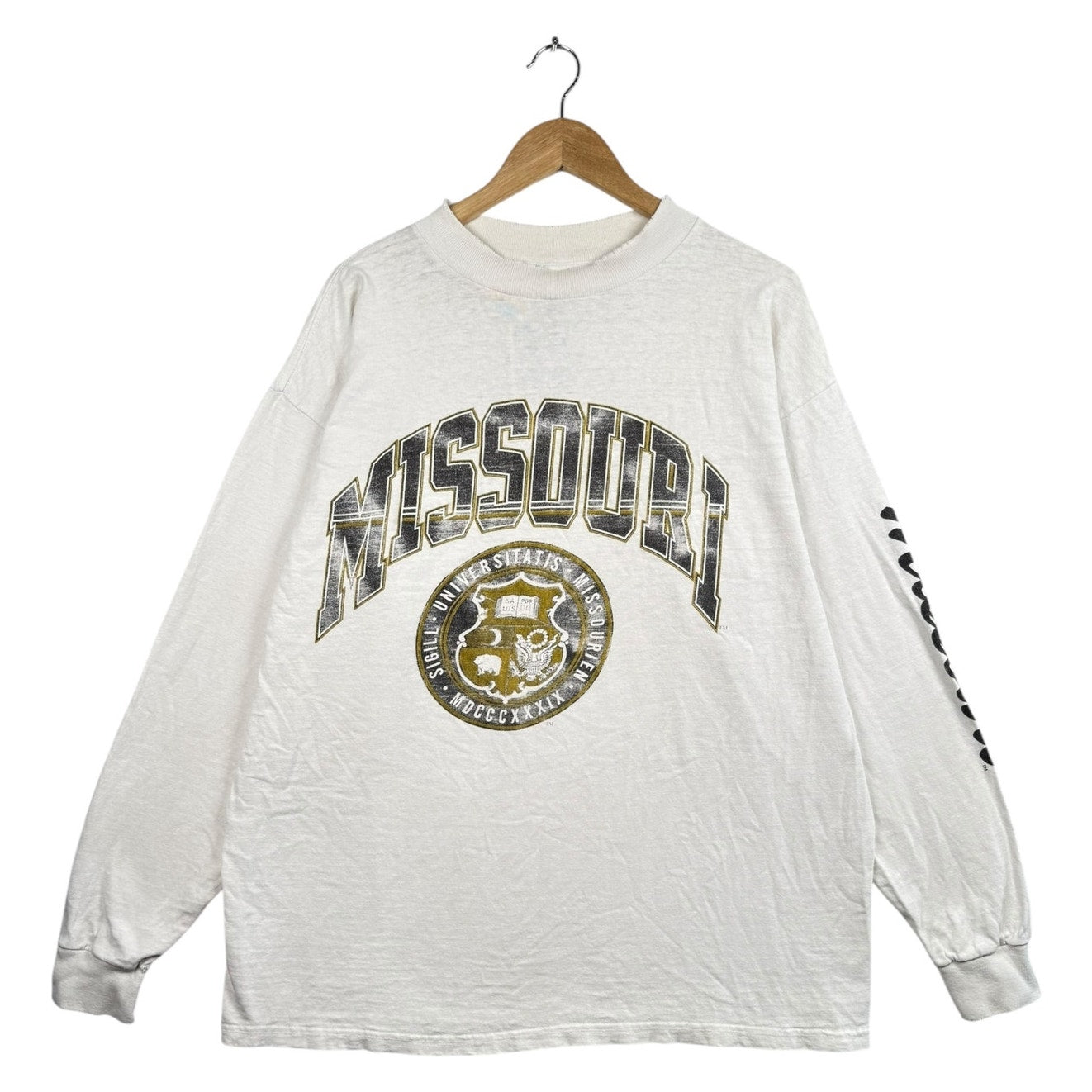 Vintage University of Missouri Tigers NCAA Long Sleeve