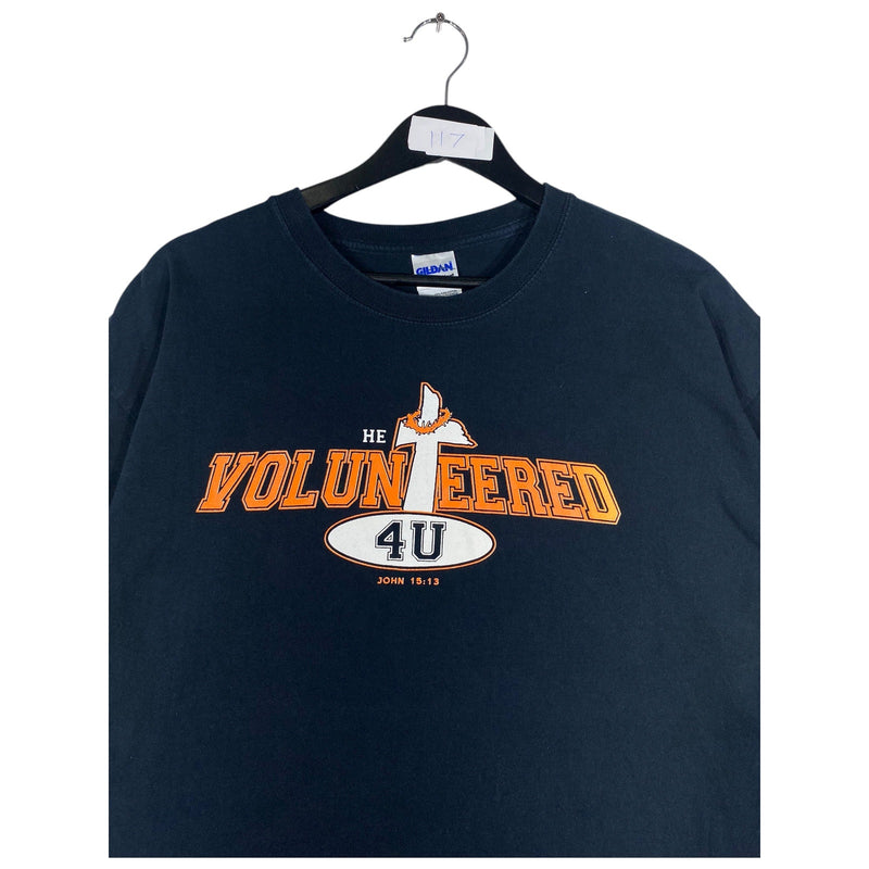 Vintage He Volunteered 4U John 15:13 T-Shirt