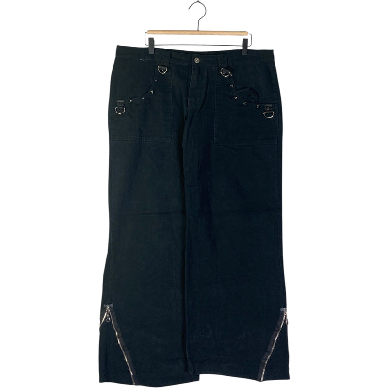 Vintage Alcatraz Gothic Wide Leg Pants 36