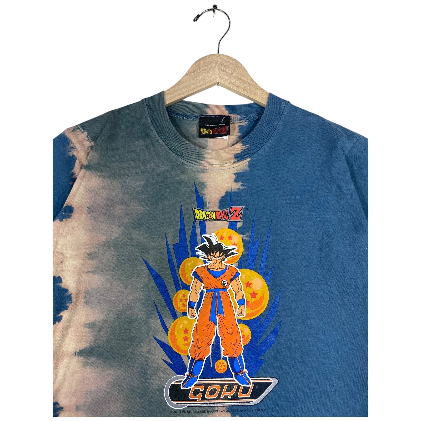 Vintage Dragonball Z Goku Graphic Tie Dye T-Shirt