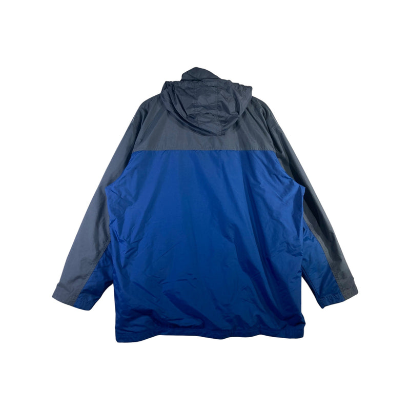 Vintage Nike Color Block Hooded Windbreaker Jacket