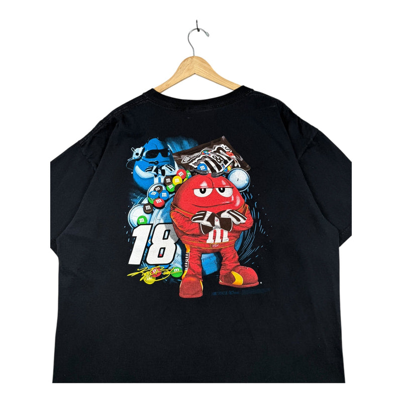 Vintage Kyle Busch #18 M&M’s NASCAR Racing T-Shirt