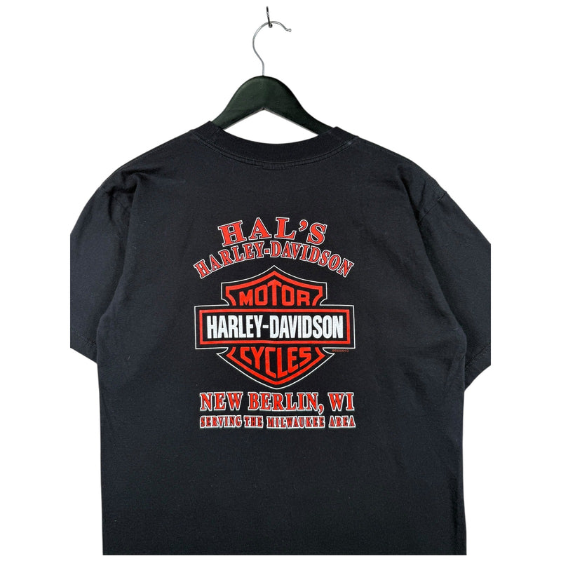Vintage Harley Davidson New Berlin Eagle T-Shirt