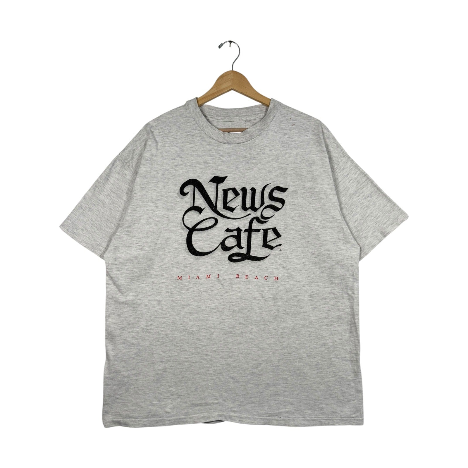 Vintage News Cafe Miami Beach T-Shirt