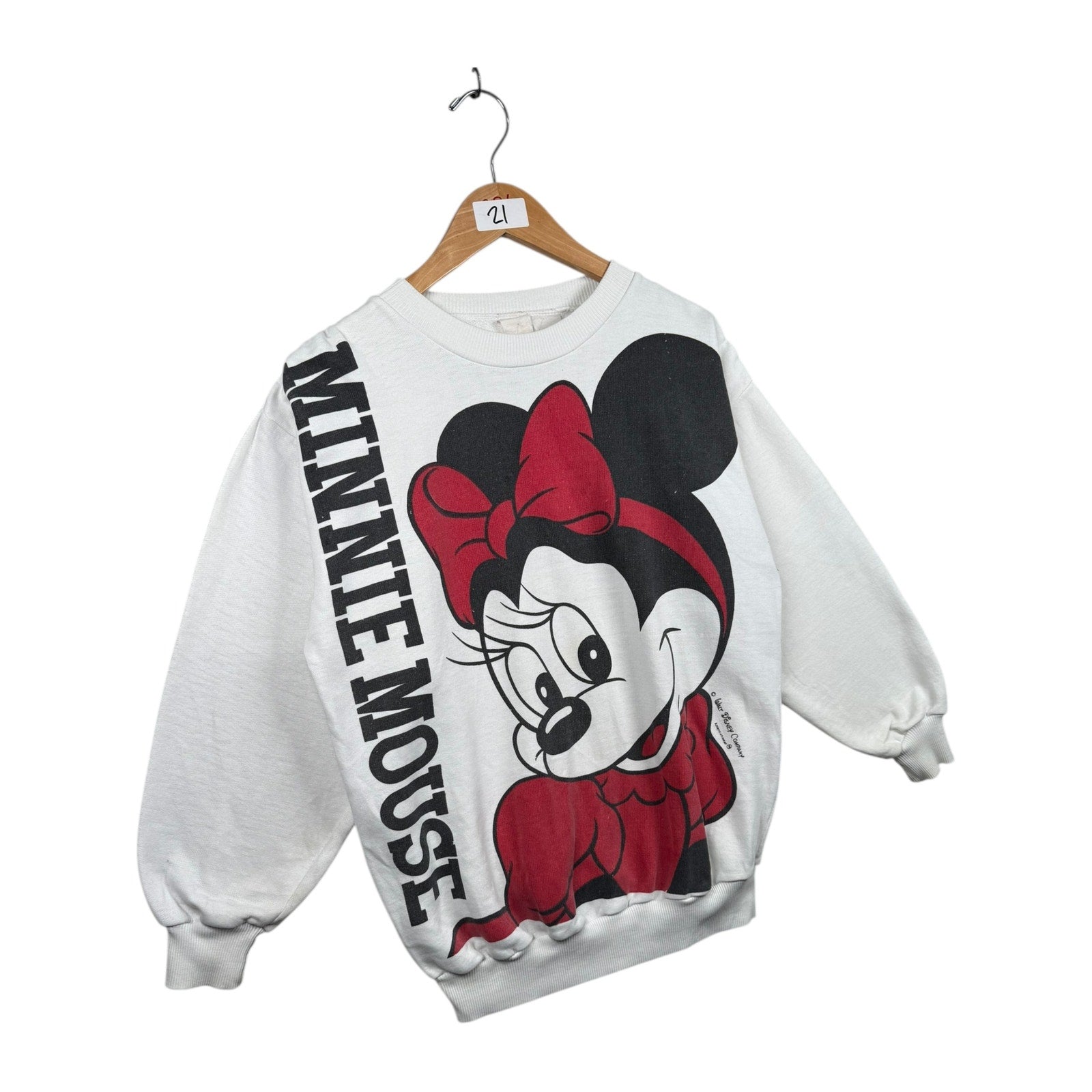 Vintage Women's Minnie Mouse Sweatshirt Crewneck