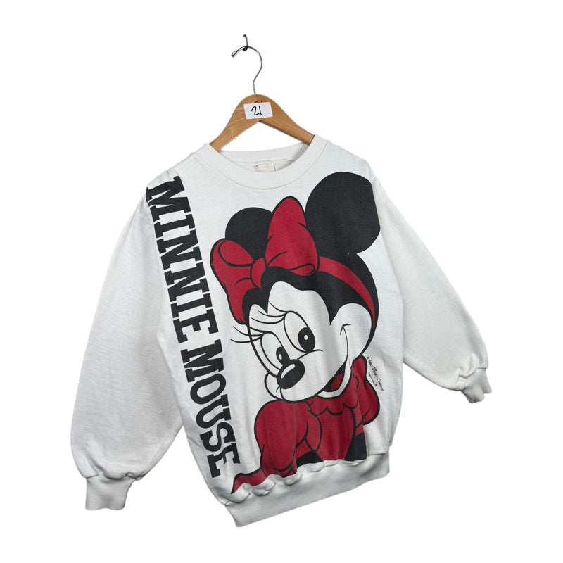 Vintage Women's Minnie Mouse Sweatshirt Crewneck
