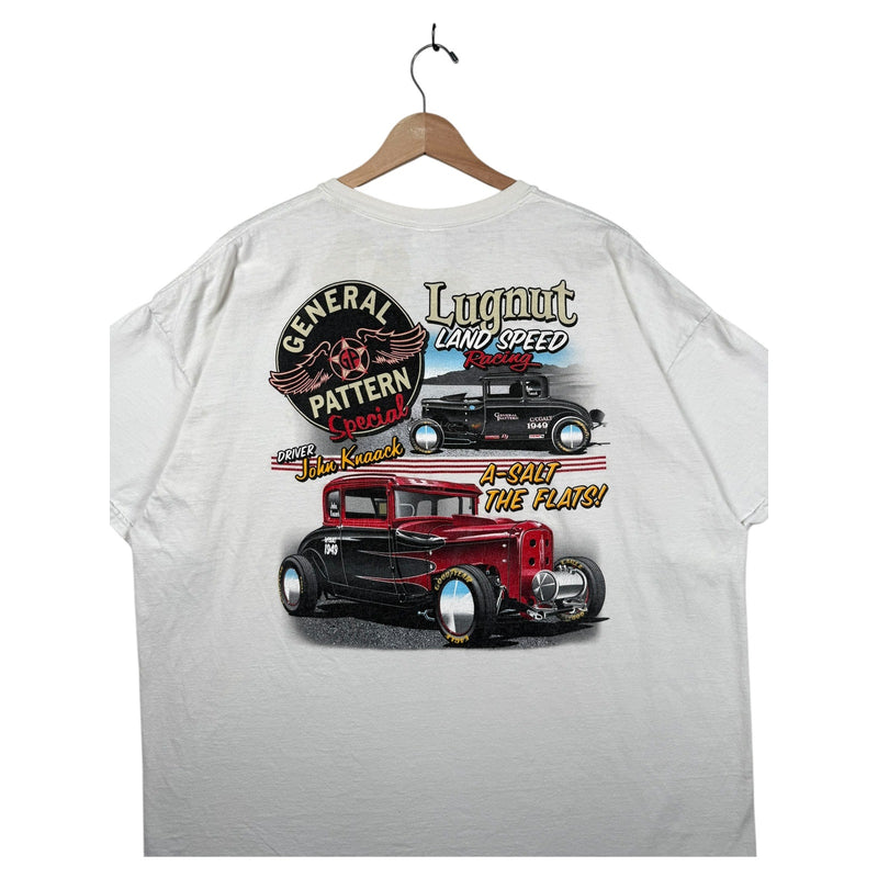 Vintage Lugnut Landspeed John Knaack Racing T-Shirt