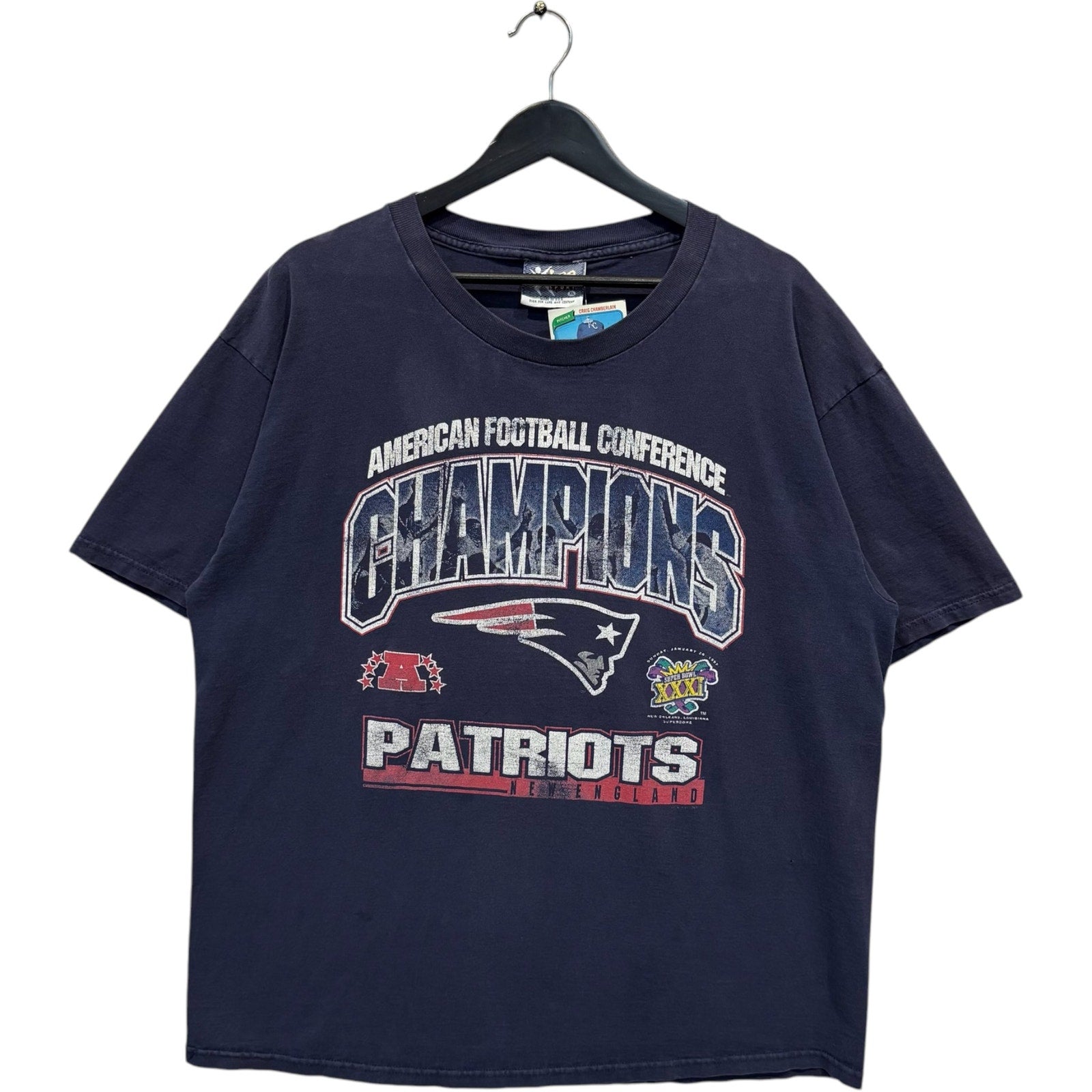 Vintage New England Patriots AFC Champs NFL Tee