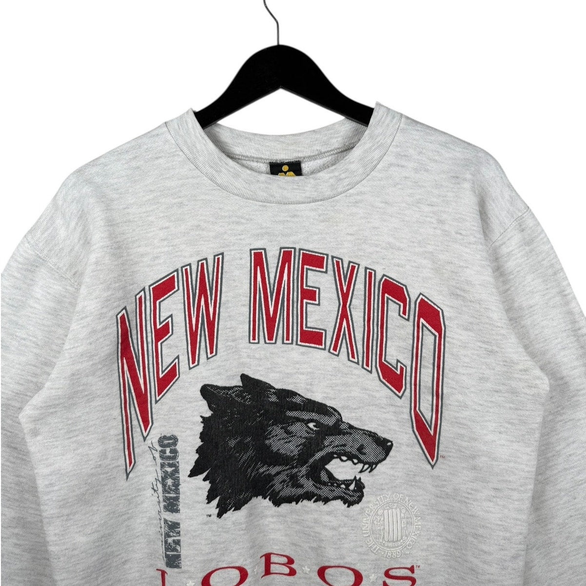 Vintage University of New Mexico Lobos NCAA Crewneck