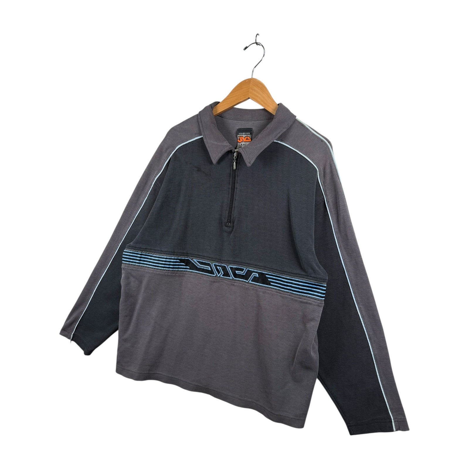 Vintage JNCO 1/4 Zip Long Sleeve Polo Shirt