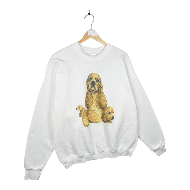 Vintage Cocker Spaniel Dog Crewneck