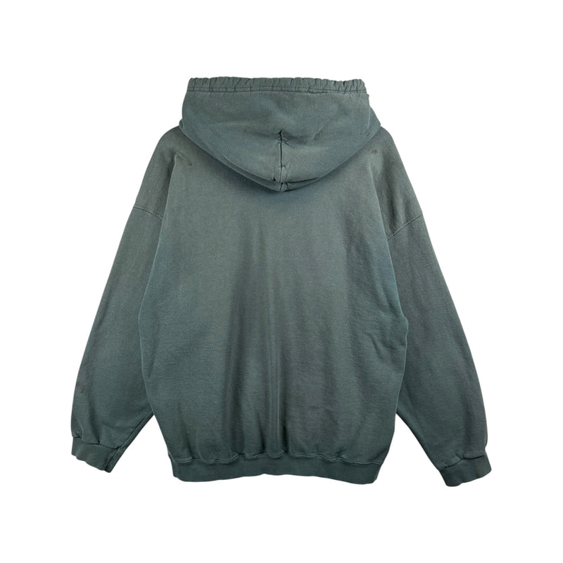 Vintage Reebok Embroidered Chest Logo Hoodie