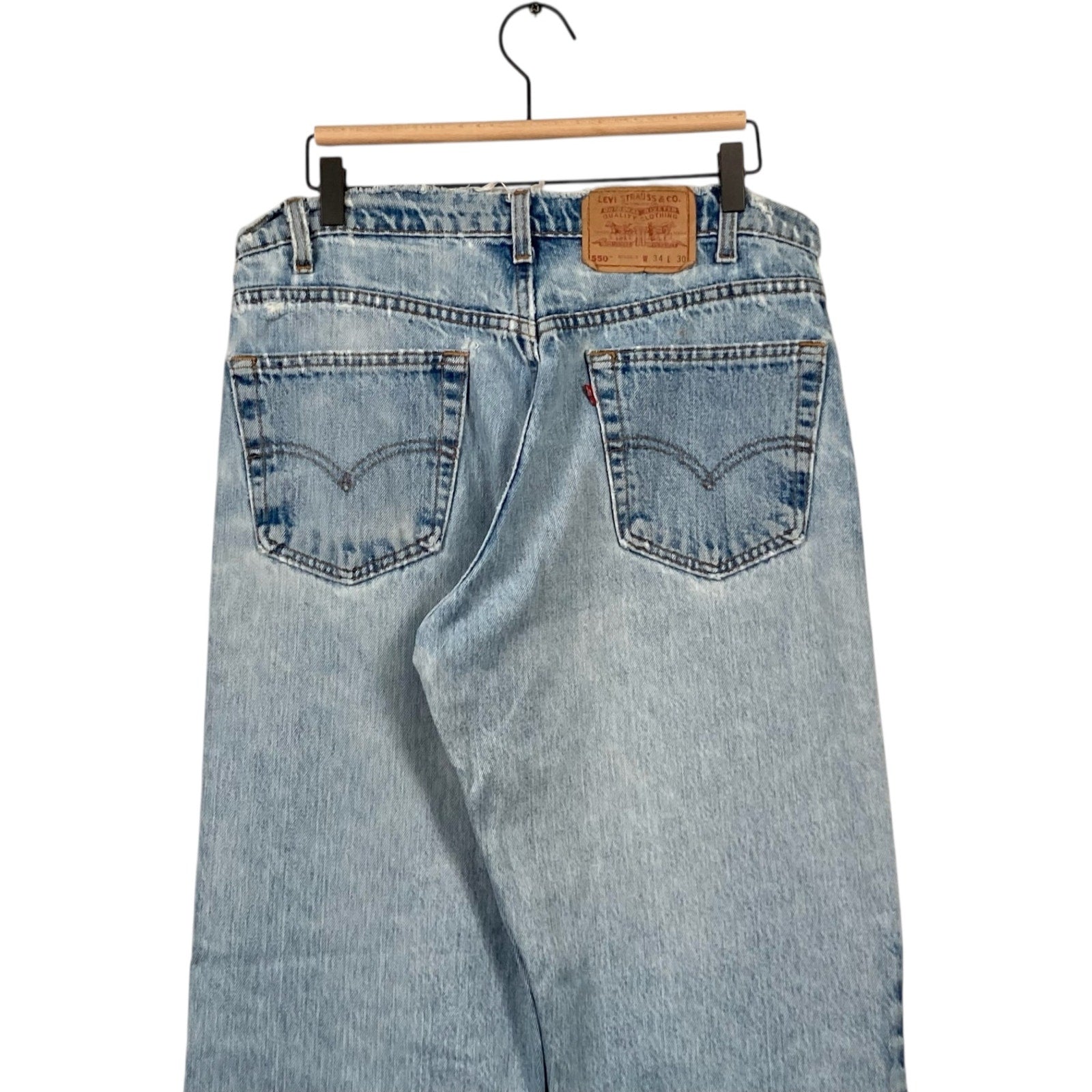 Vintage Levi's 550 Relaxed Fit Jeans 34 x 30