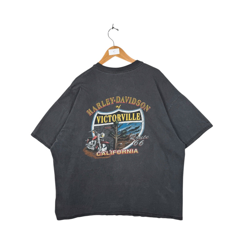 Vintage Harley Davidson Victorville California Route 66 T-Shirt