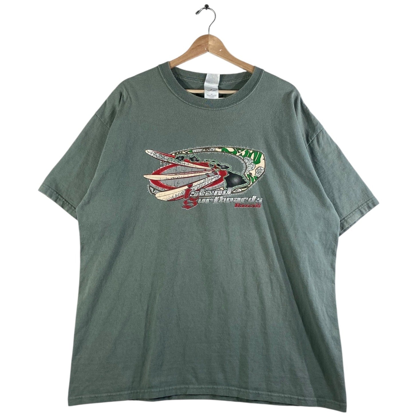 Vintage Surfboards Hawaii Graphic T-Shirt
