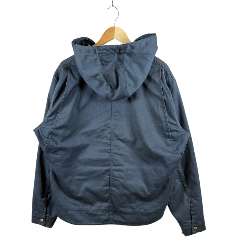 Vintage Carhartt Quilted Full Zip Hooded Workwear Jacket