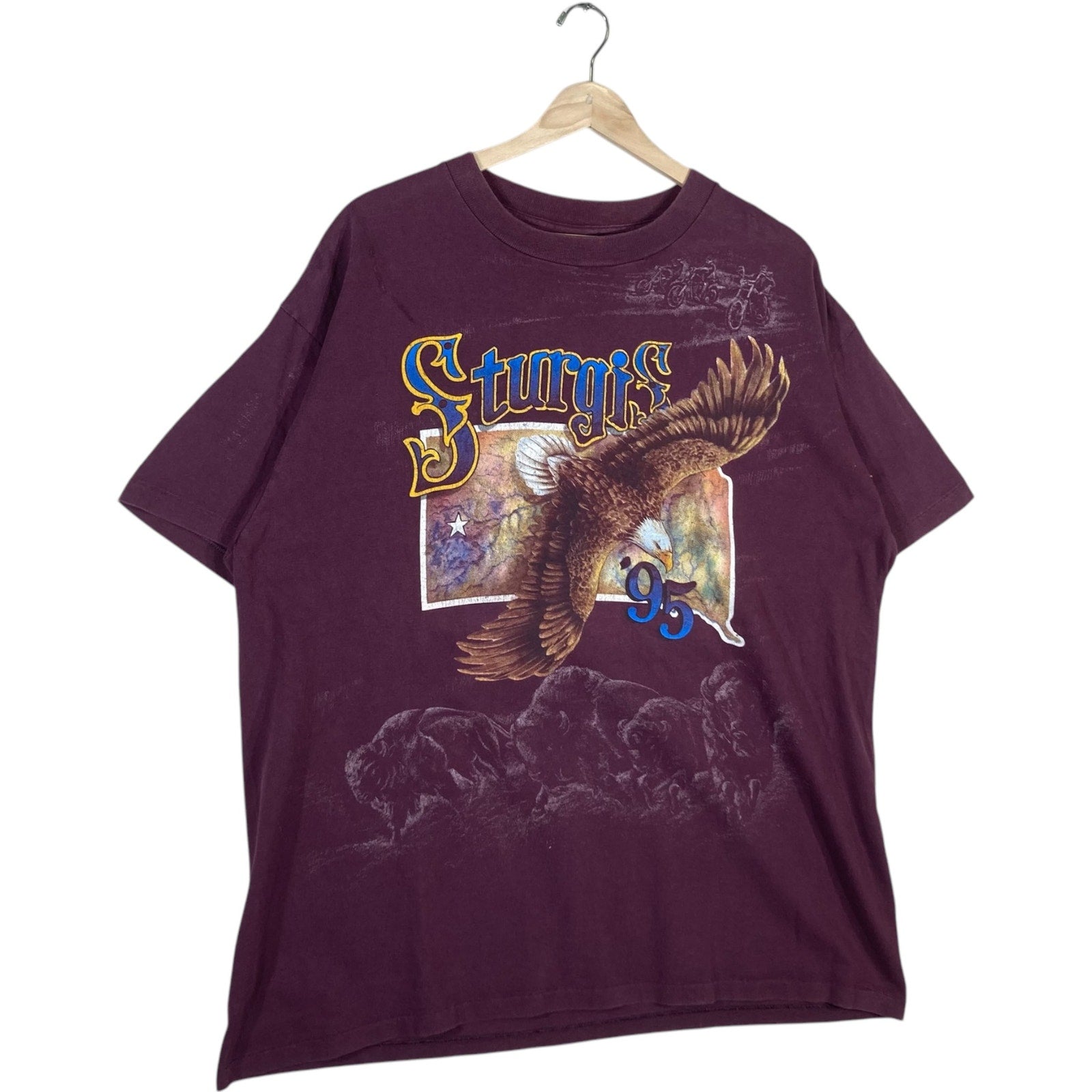 Vintage Sturgis Black Hills Rally Tee 1995