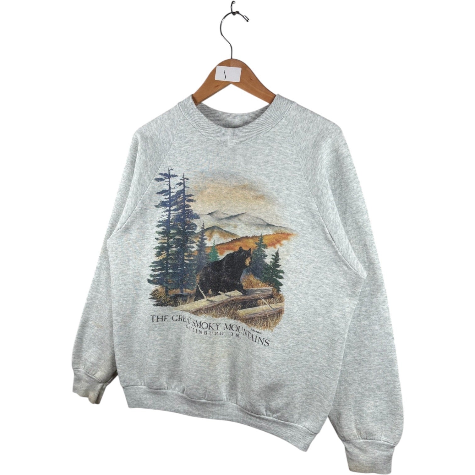 Vintage The Great Smoky Mountains Pullover Crewneck