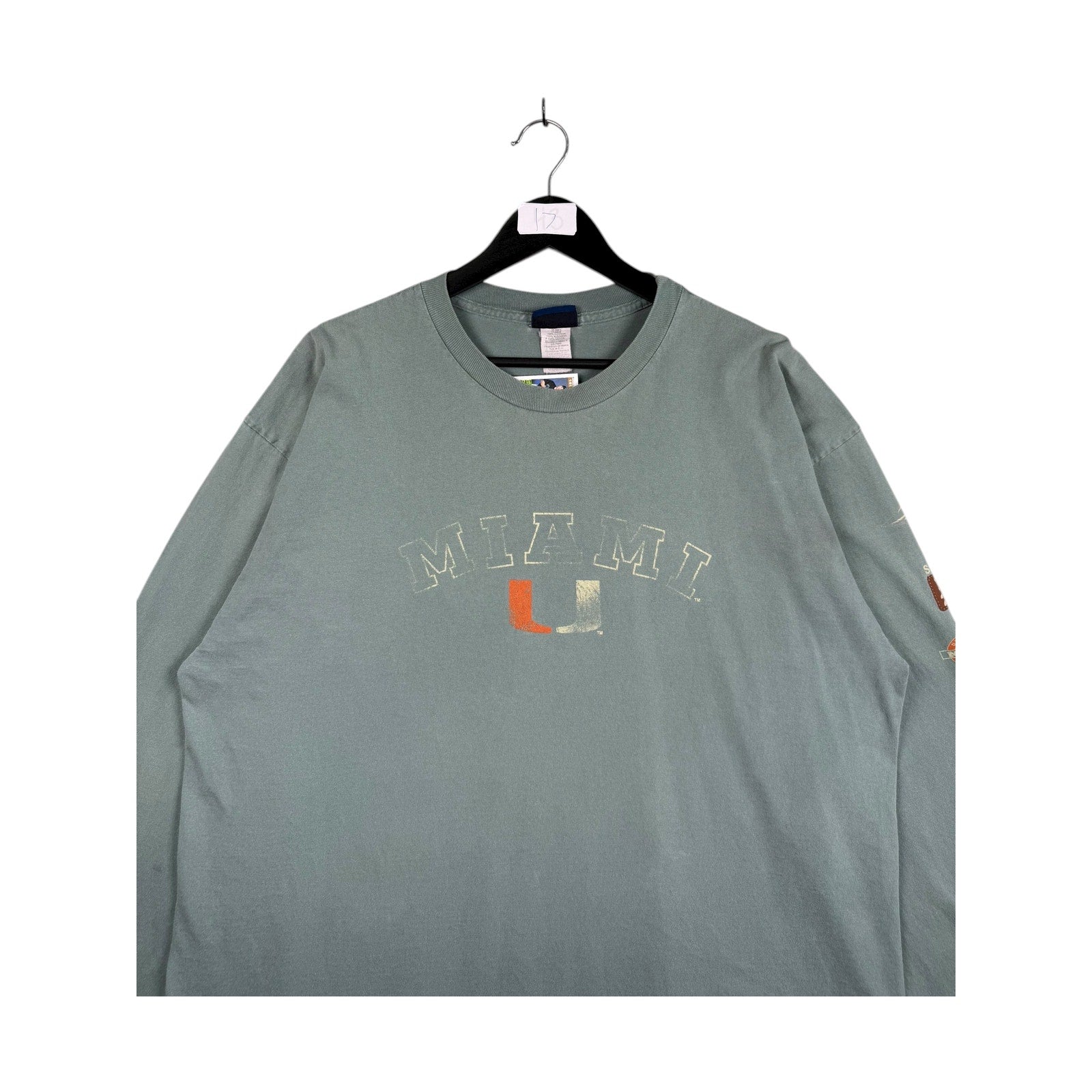 Vintage Miami Hurricanes Long Sleeve T-Shirt