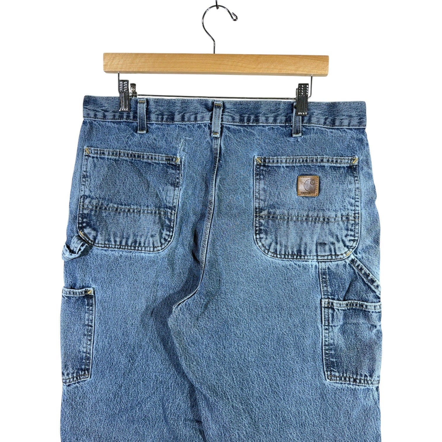 Vintage Carhartt Denim Carpenter Shorts 36
