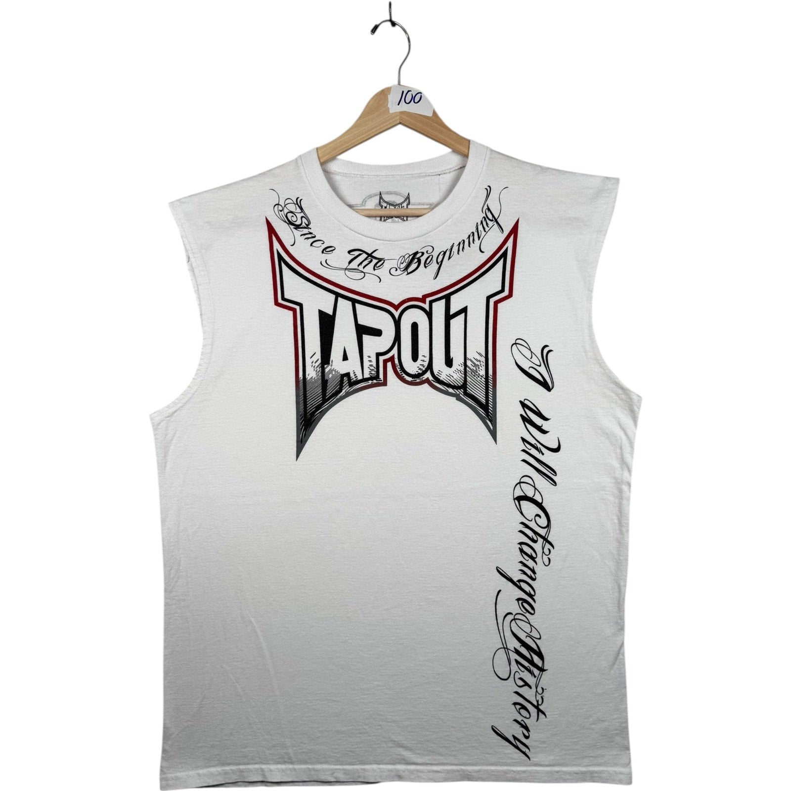 Vintage Tapout MMA Since The Beginning Muscle Tee