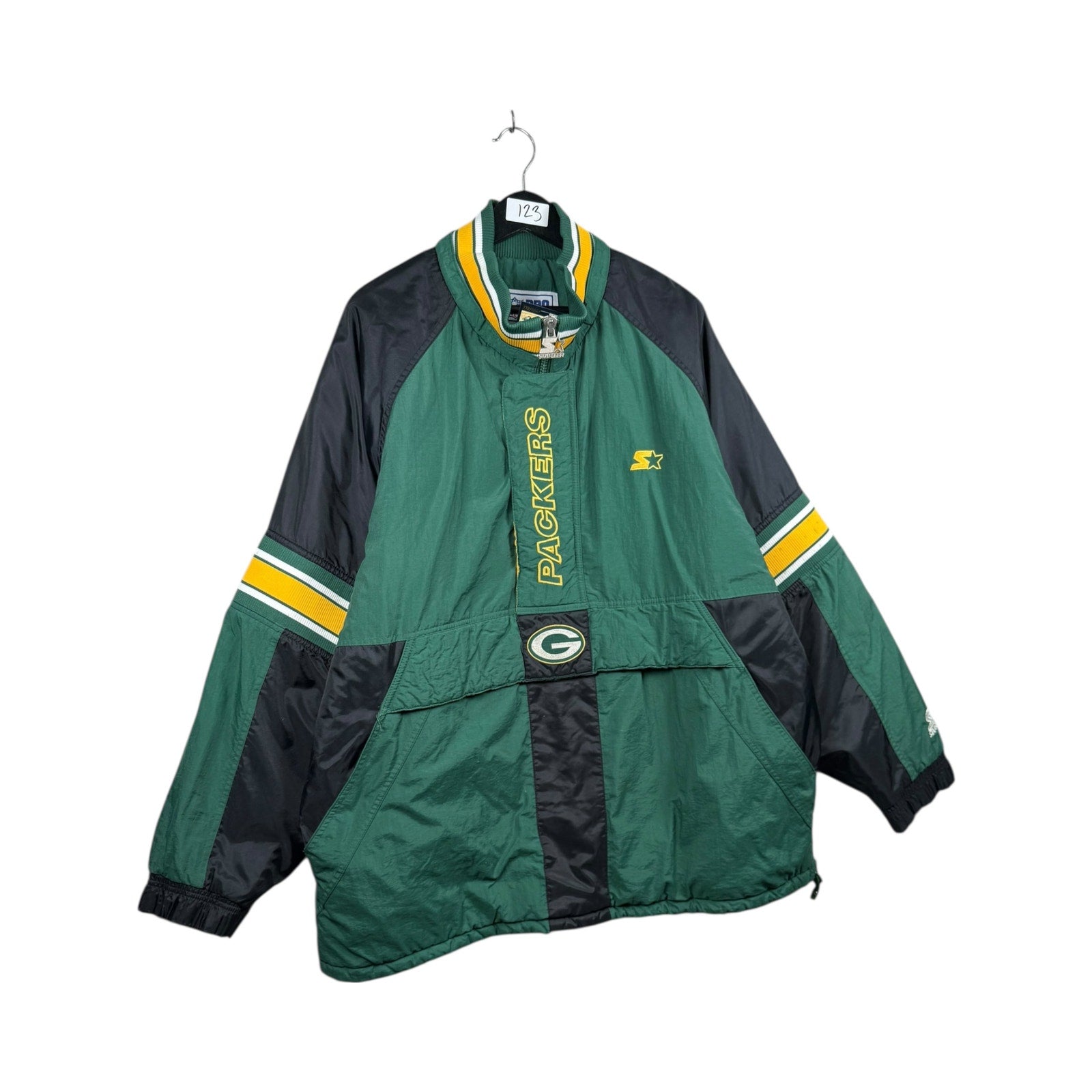 Vintage Starter Green Bay Packers NFL Windbreaker