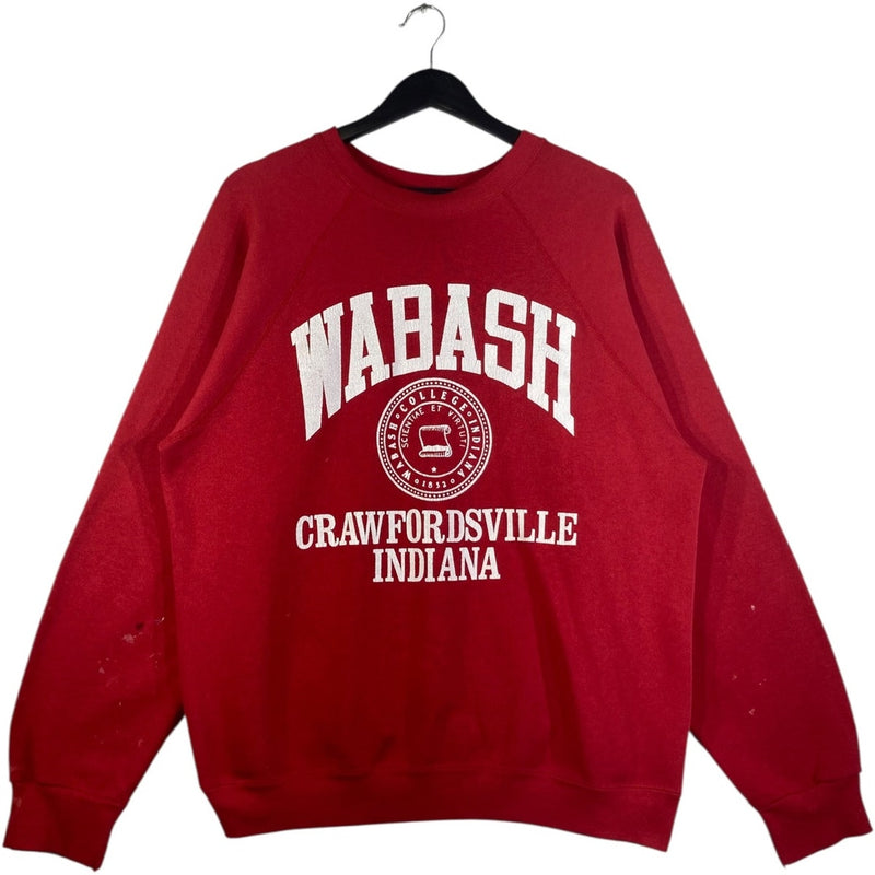 Vintage Wabash College Crawfordsville Indiana Crewneck