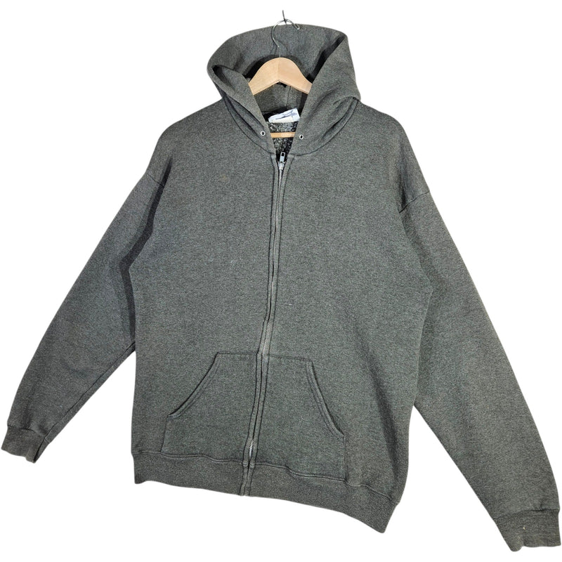 Vintage Blank Gray Lee Hoodie