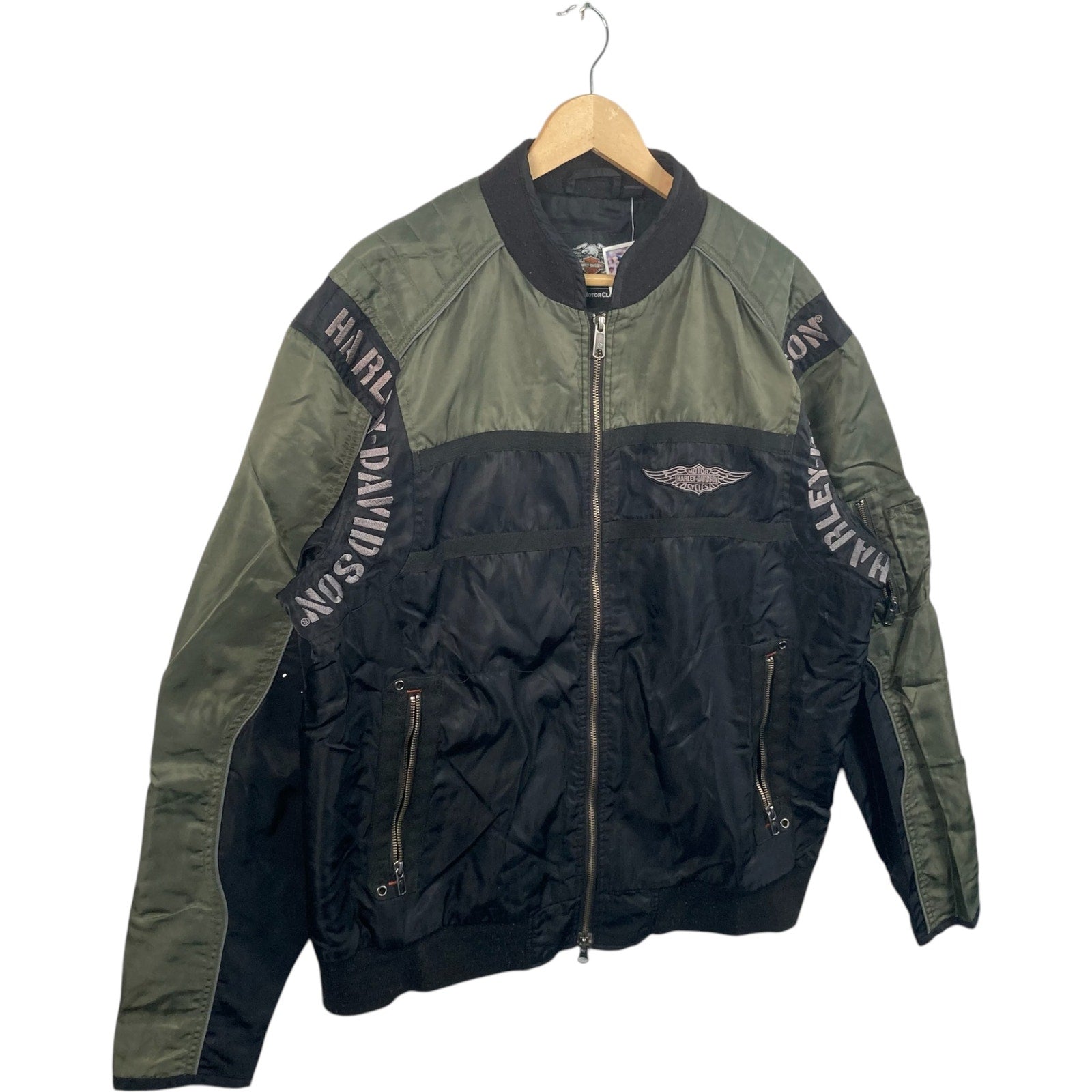 Vintage Harley Davidson Bomber Jacket