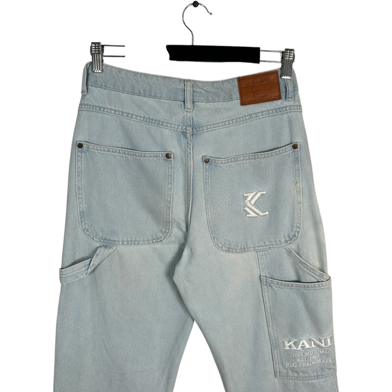 Y2K Kani Light Wash Denim Carpenter Pants 31x32