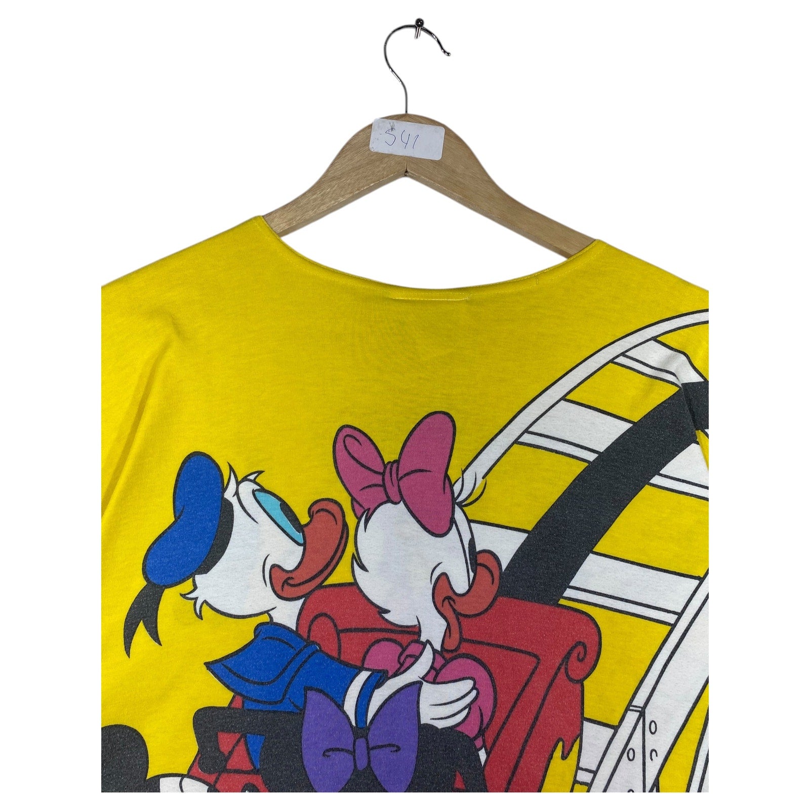 Vintage Disney Couples Roller Coaster Graphic T-Shirt