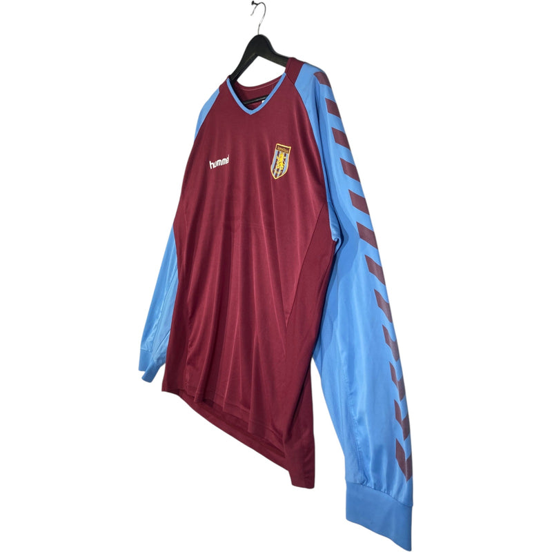 Vintage Aston Villa FC Hummel Soccer Jersey
