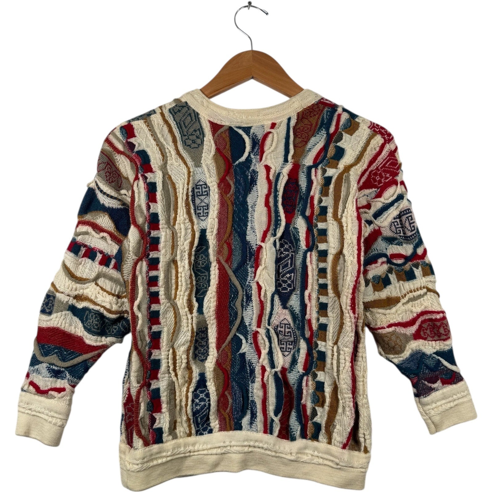 Vintage Coogi 3D Knit Textured Sweater