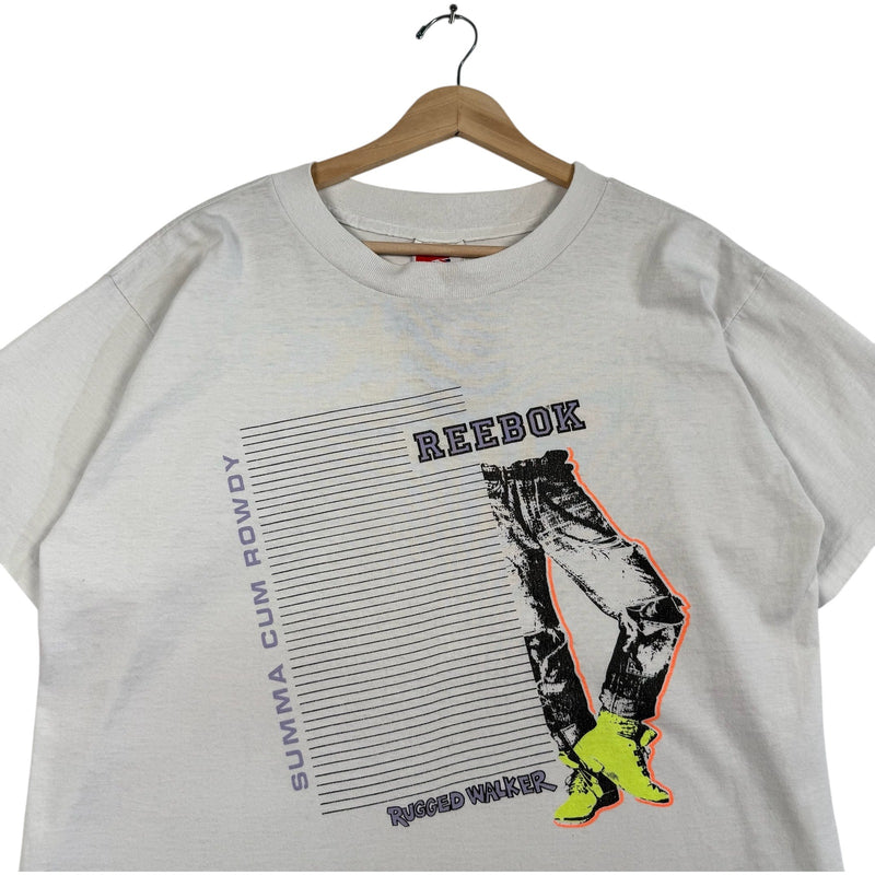 Vintage Reebok "Suma Cum Rowdy" Rugged Walker Tee