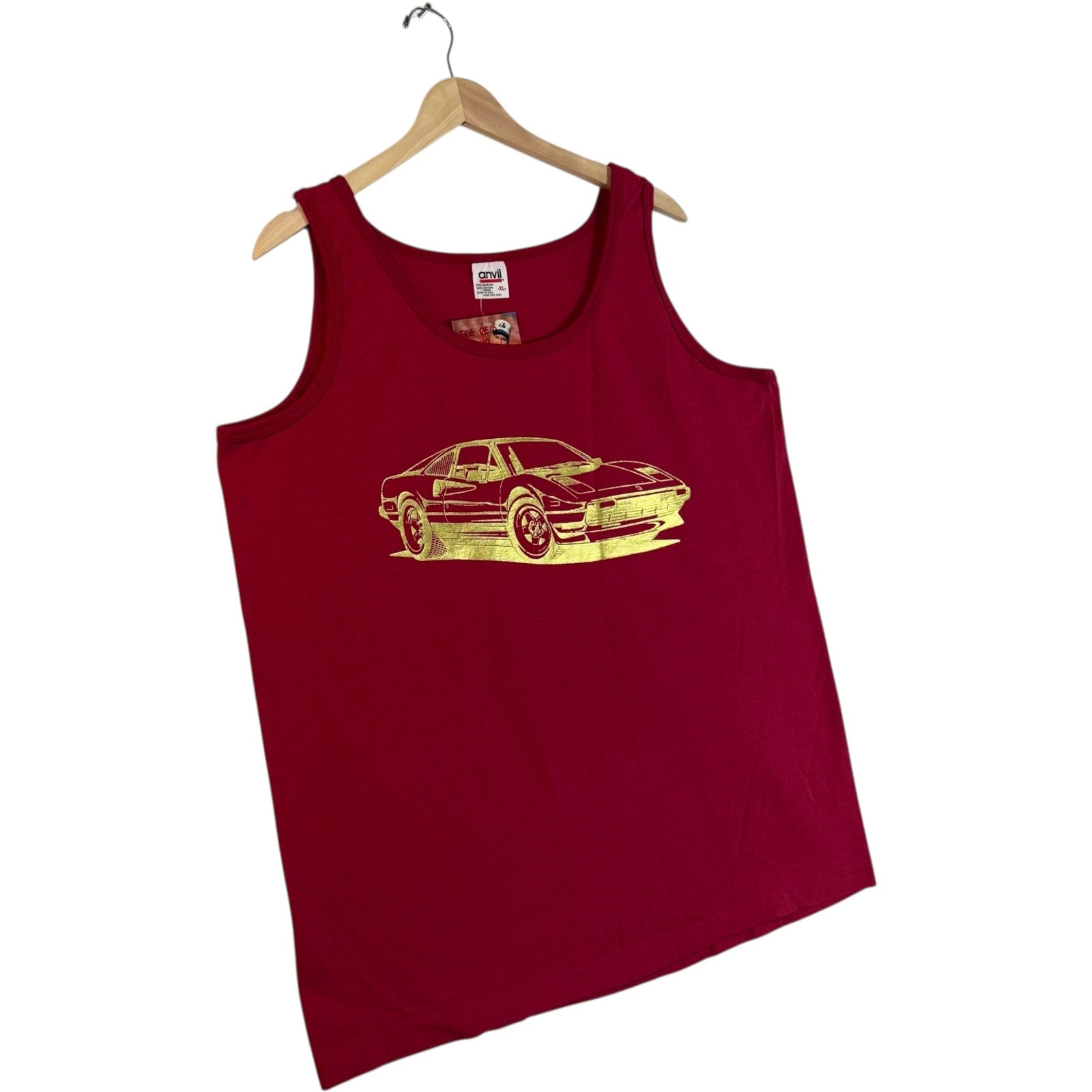 Vintage Ferrari Car Tank Top