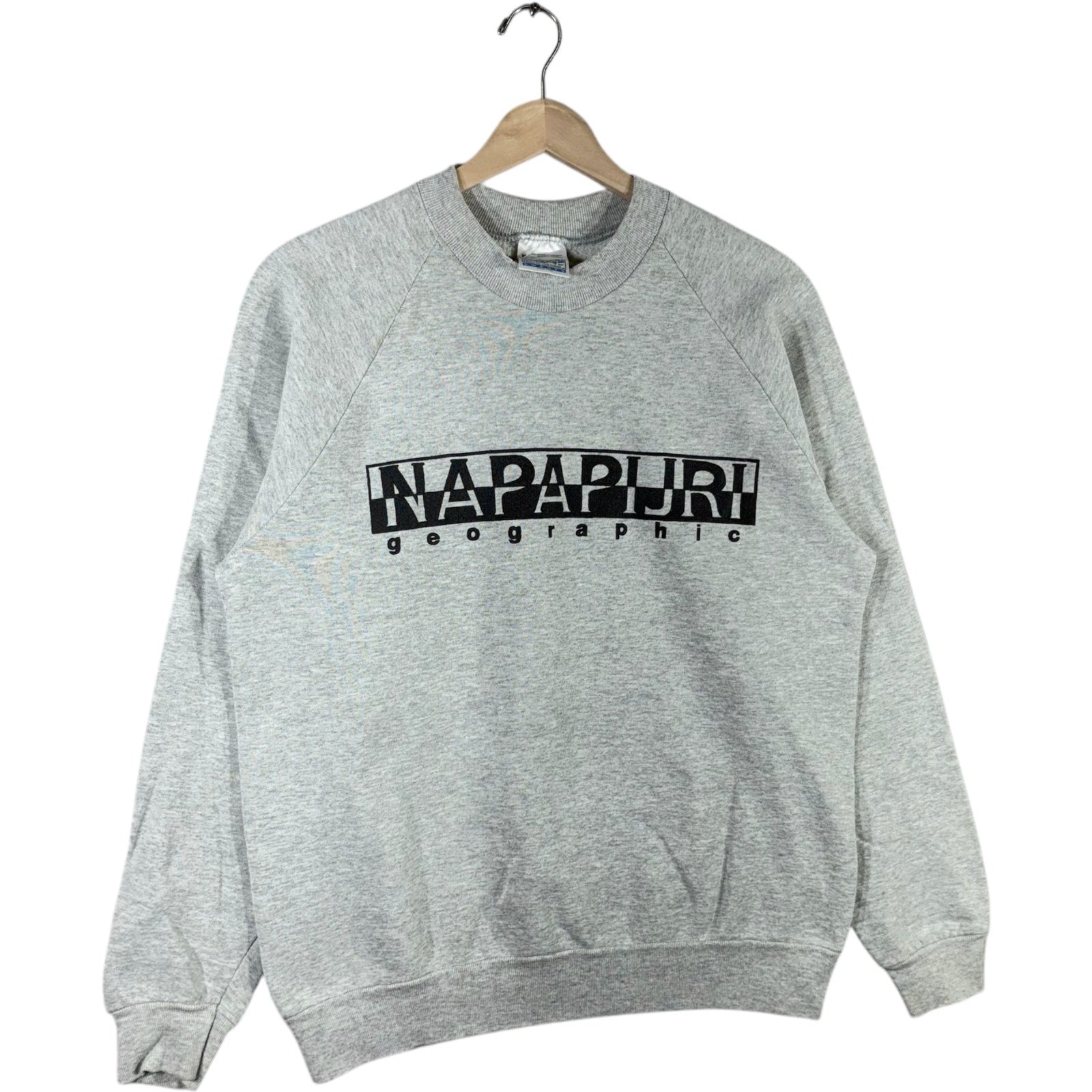 Vintagem Napapijri Geographic Crewneck