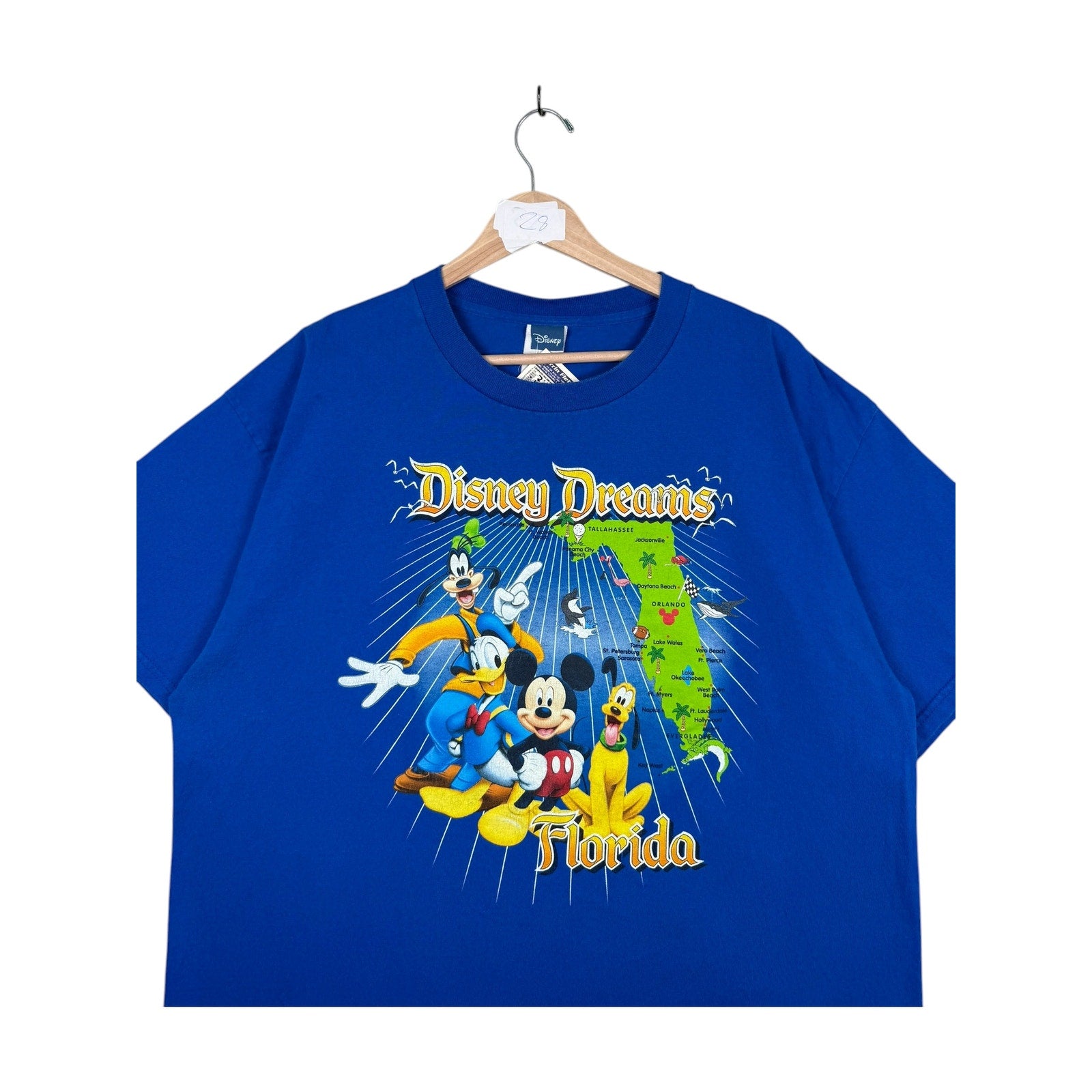 Vintage Disney Dreams Florida T-Shirt Mickey & Friends T-Shirt