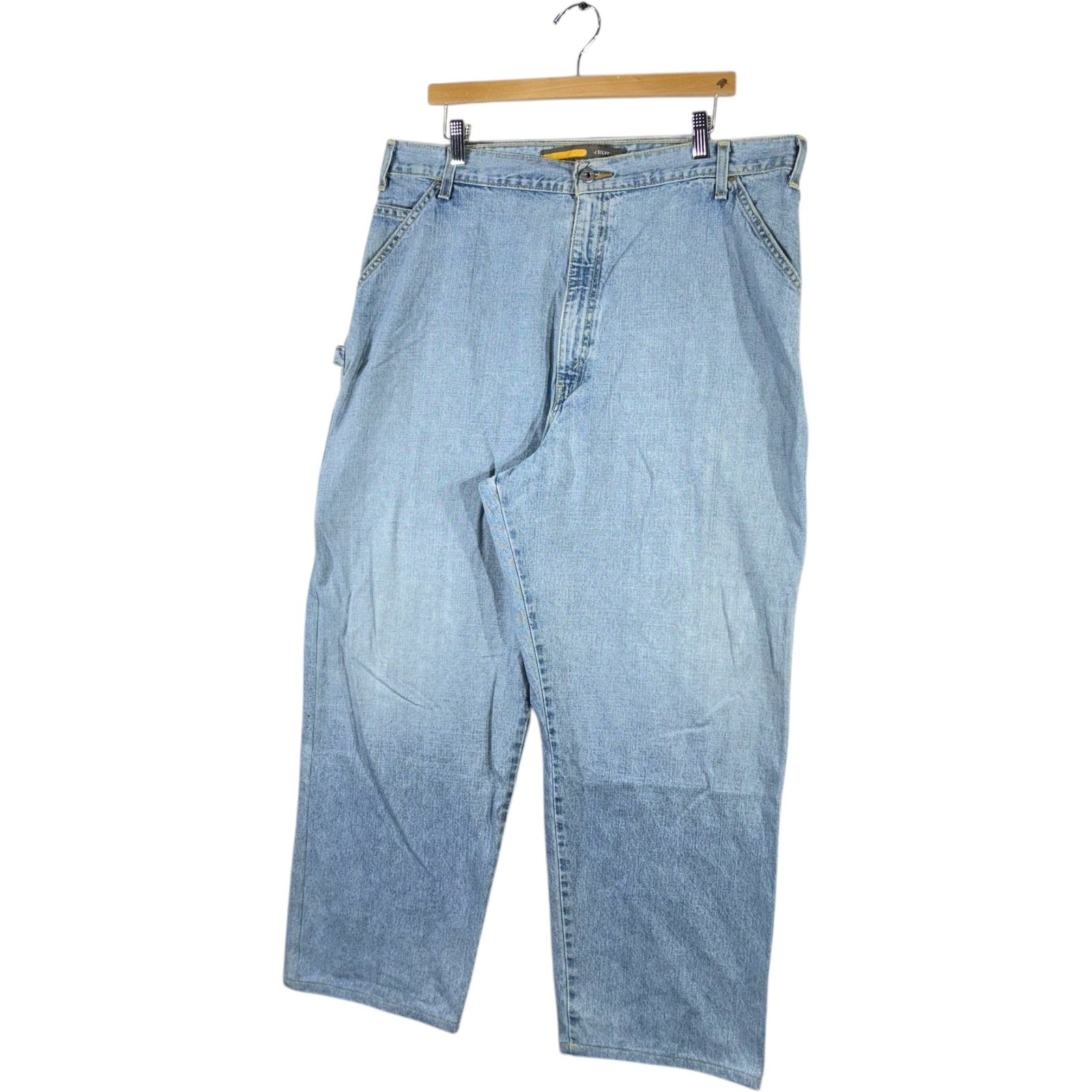 Vintage Levi's Silvertab Wide Leg Denim Jeans 38 x 28