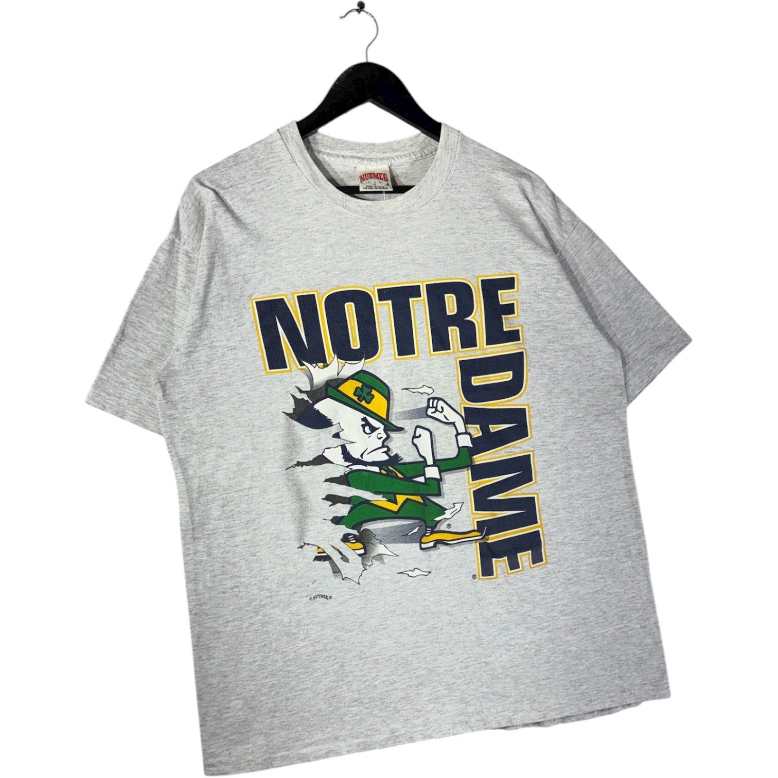 Vintage Notre Dame Fighting Irish NCAA Graphic T-Shirt