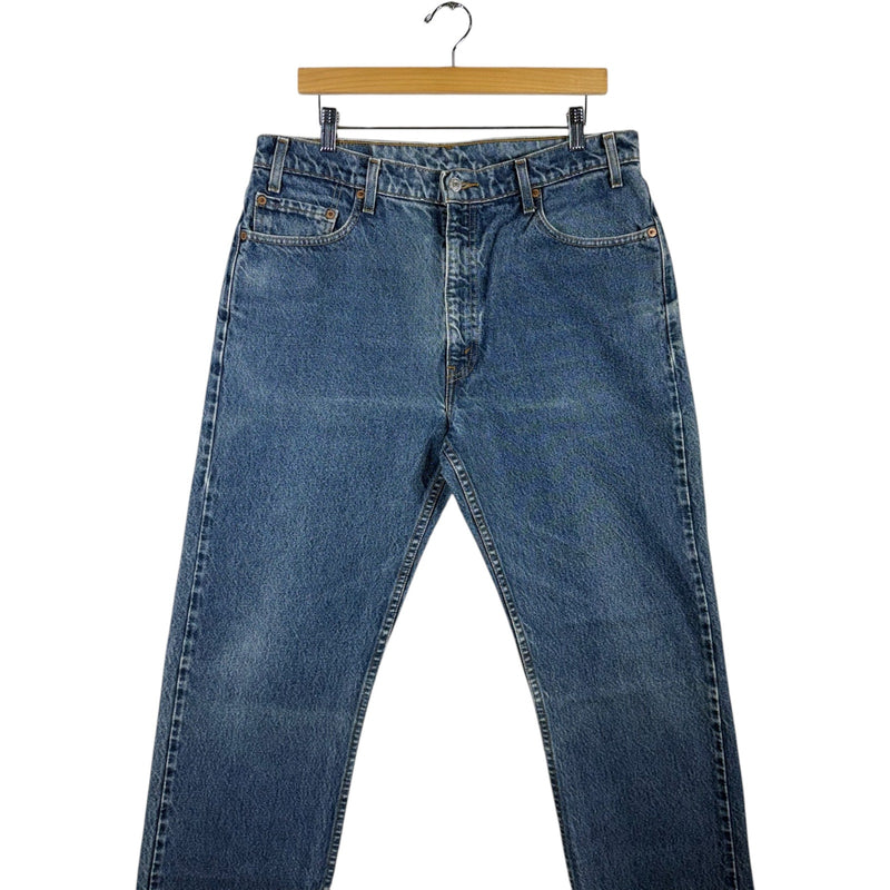 Vintage Levi's 505 Straight Leg Jeans 36x34
