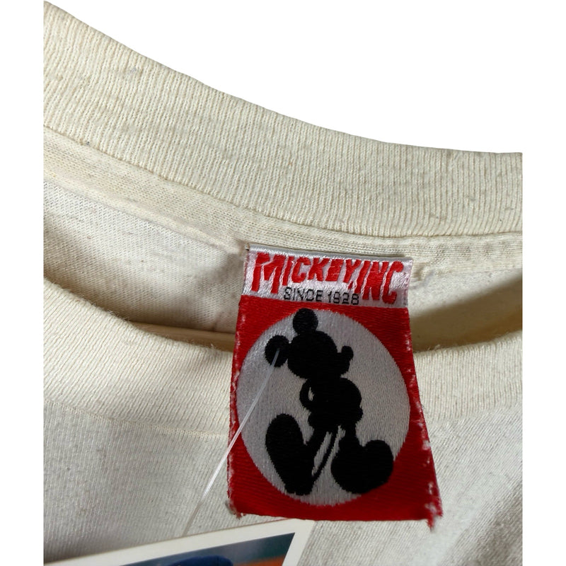 Vintage Disney Mickey Mouse Pansy Viola T-Shirt