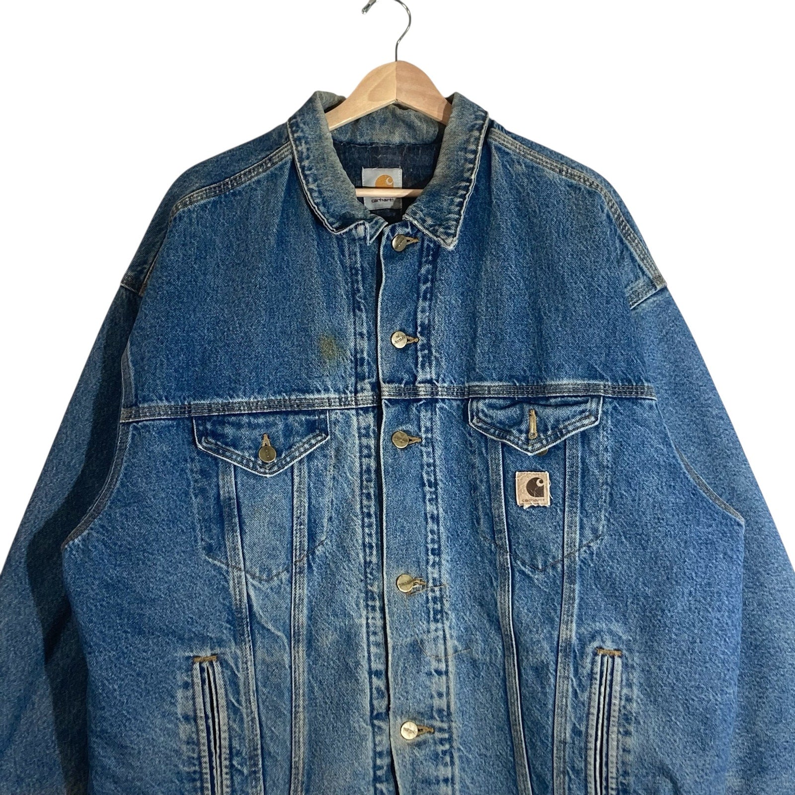 Vintage Carhartt Workwear Denim Jacket