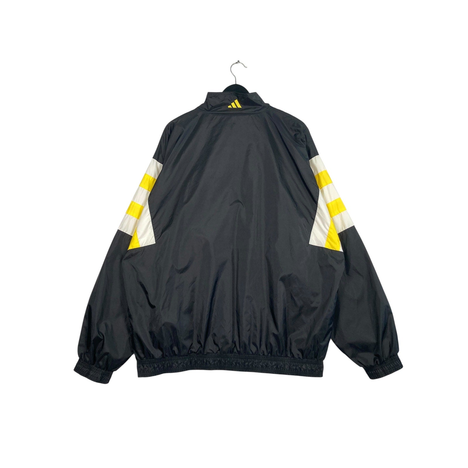 Vintage Adidas Mini Spellout Logo Full Zip Windbreaker